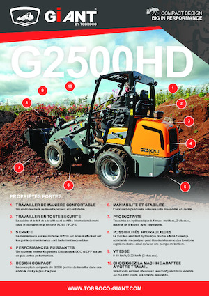 व्हील लोडर Giant G2500 X-tra HD