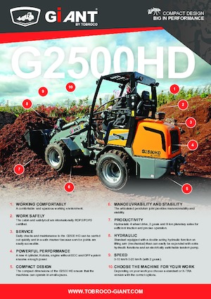 व्हील लोडर Giant G2500 X-tra HD