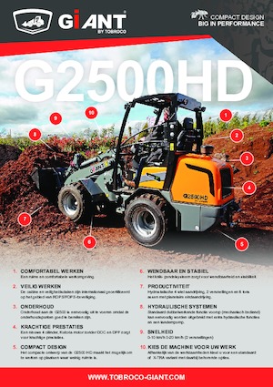 व्हील लोडर Giant G2500 X-tra HD