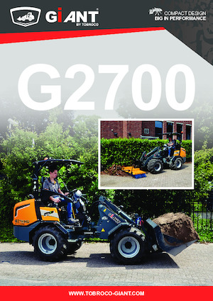 व्हील लोडर Giant G2700 HD+