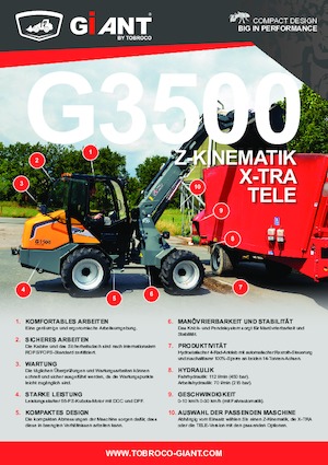 व्हील लोडर Giant G3500 X-tra