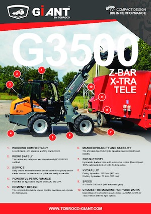 व्हील लोडर Giant G3500 X-tra