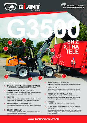 व्हील लोडर Giant G3500 X-tra