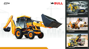 व्हील लोडर Bull HD76 4WD