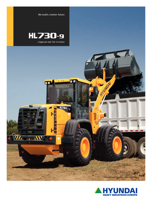 व्हील लोडर Hyundai HL 730-9