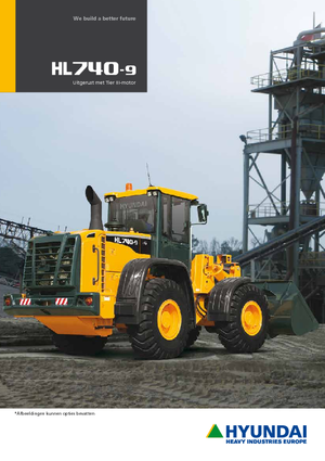 व्हील लोडर Hyundai HL 740-9