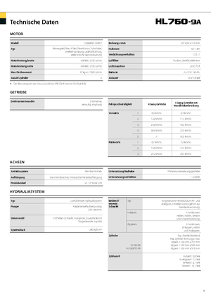 व्हील लोडर Hyundai HL 760-9 A