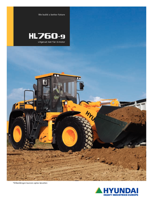 व्हील लोडर Hyundai HL 760-9
