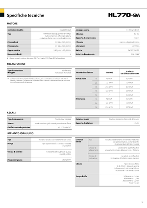 व्हील लोडर Hyundai HL 770-9 A