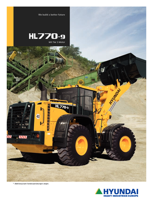 व्हील लोडर Hyundai HL 770-9