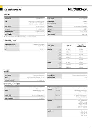 व्हील लोडर Hyundai HL 780-9 A