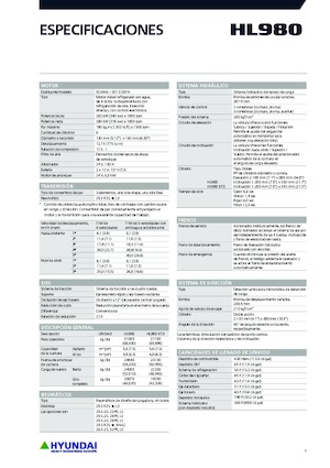 व्हील लोडर Hyundai HL980XT