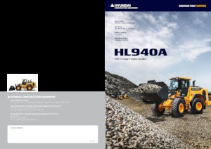 व्हील लोडर Hyundai HL940AXT
