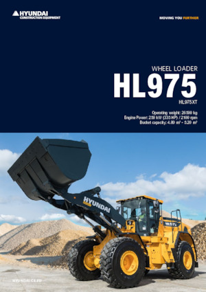 व्हील लोडर Hyundai HL975 XT