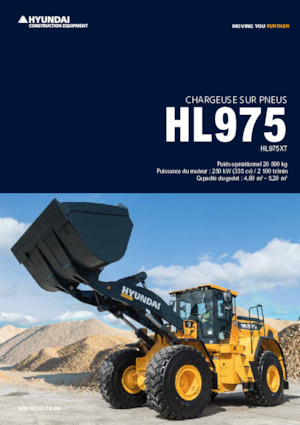 व्हील लोडर Hyundai HL975 XT