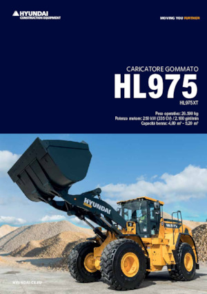 व्हील लोडर Hyundai HL975 XT