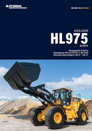 व्हील लोडर Hyundai HL975 XT