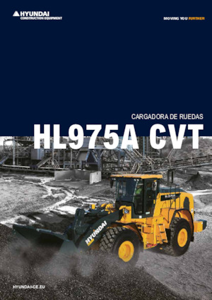 व्हील लोडर Hyundai HL975ACVT