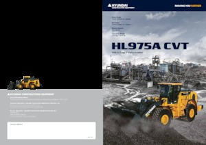 व्हील लोडर Hyundai HL975ACVT