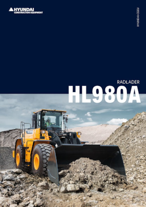 व्हील लोडर Hyundai HL980A