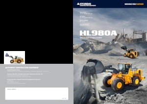 व्हील लोडर Hyundai HL980A