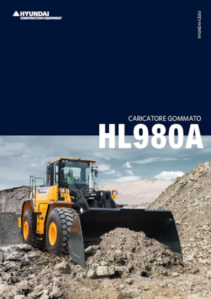 व्हील लोडर Hyundai HL980AXT
