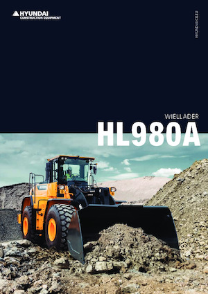 व्हील लोडर Hyundai HL980A
