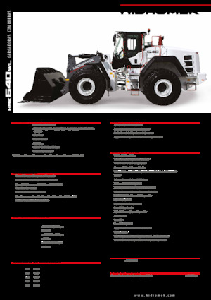 व्हील लोडर Hidromek HMK 640 WL