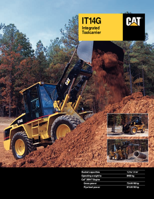 व्हील लोडर Caterpillar IT14G