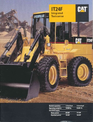 व्हील लोडर Caterpillar IT 24 F