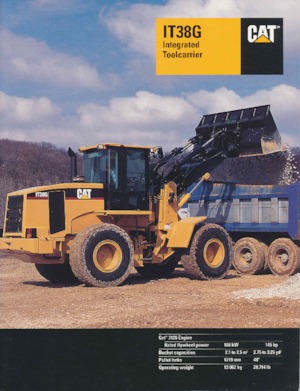 व्हील लोडर Caterpillar IT 38 F