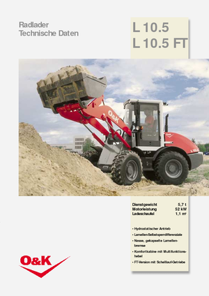 व्हील लोडर O&K L 10.5 FT