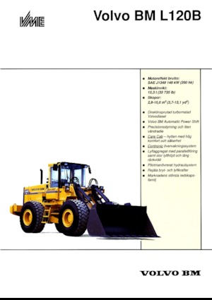 व्हील लोडर Volvo L 120 B