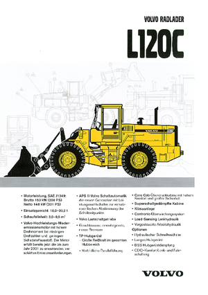 व्हील लोडर Volvo L120C