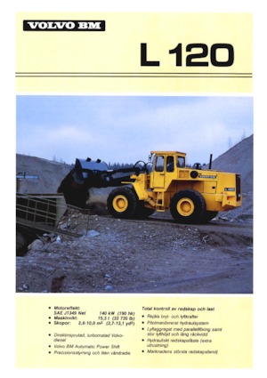 व्हील लोडर Volvo L 120