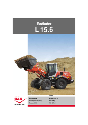 व्हील लोडर O&K L 15.6