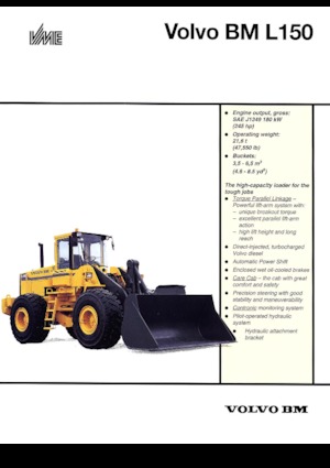 व्हील लोडर Volvo L 150