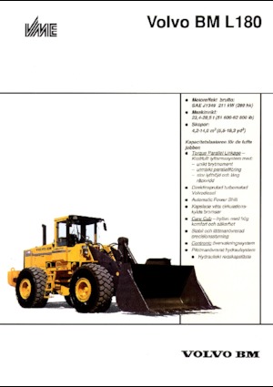 व्हील लोडर Volvo L 180