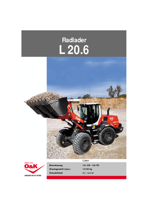 व्हील लोडर O&K L 20.6