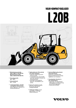 व्हील लोडर Volvo L20B