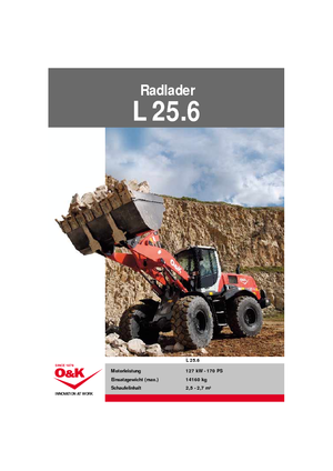 व्हील लोडर O&K L 25.6