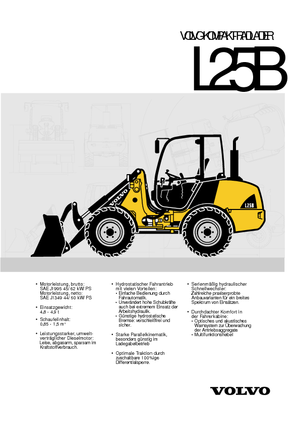 व्हील लोडर Volvo L25B