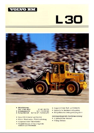 व्हील लोडर Volvo L 30