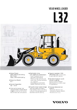 व्हील लोडर Volvo L 32