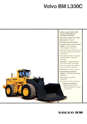 व्हील लोडर Volvo L 330 C-LB
