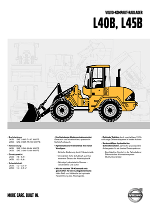 व्हील लोडर Volvo L45B TPS