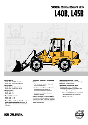 व्हील लोडर Volvo L45B TPS