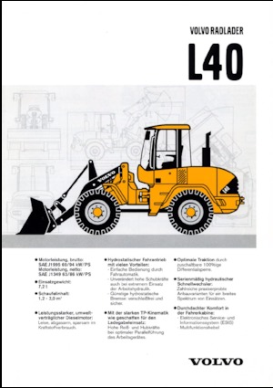 व्हील लोडर Volvo L 40