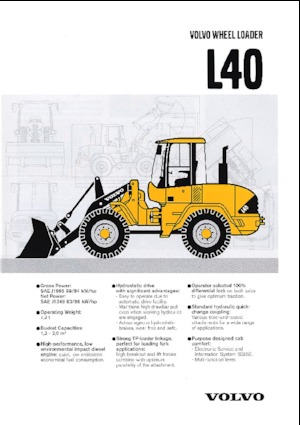 व्हील लोडर Volvo L 40