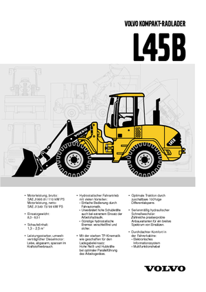 व्हील लोडर Volvo L 45 B TPS